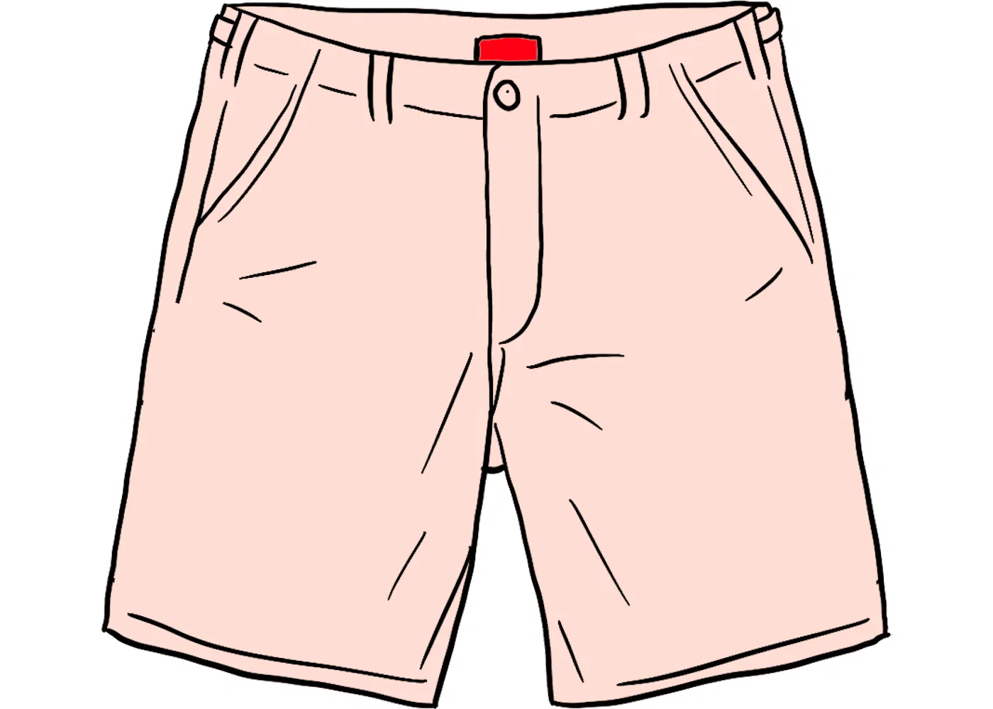 Мужские шорты Supreme Short (SS20), Pale Pink