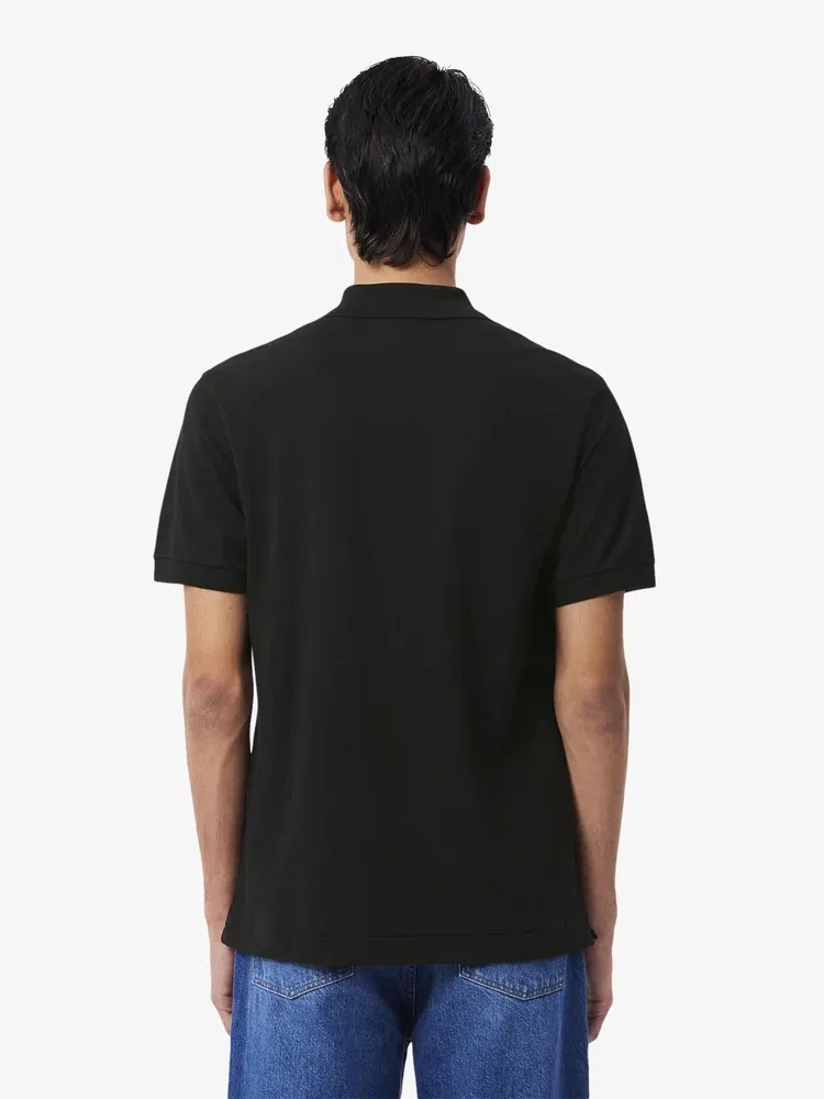 Футболка поло LIGHT, классическая посадка LACOSTE, Black — фото 3