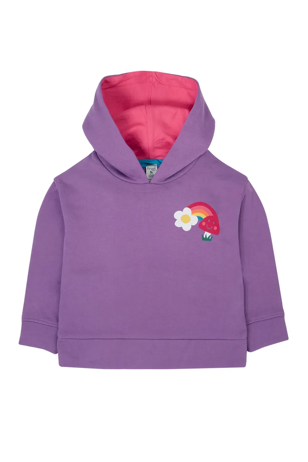 Детский оверсайз-худи Lissie Frugi, Purple