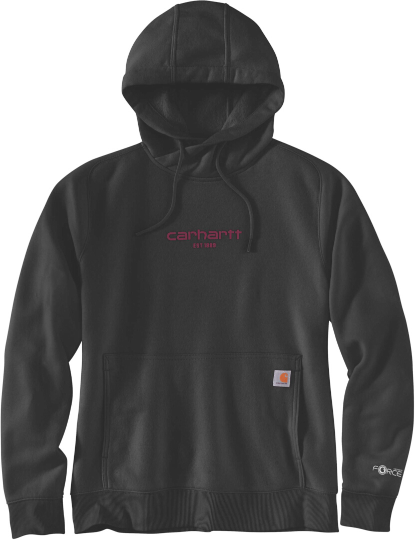 

Толстовка женская Carhartt Force Relaxed Fit Lightweight Graphic, черный