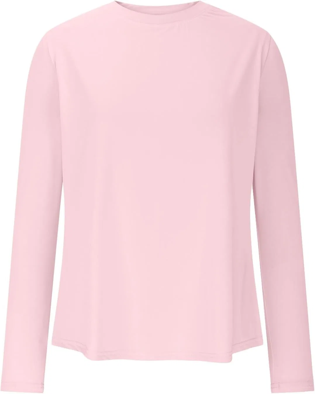 Женская рашгард футболка с длинным рукавом Sun Protection, Pink — фото 2