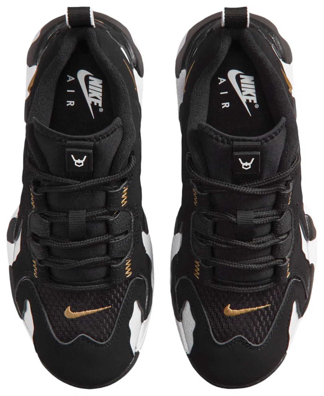 Кроссовки для мальчиков Air DT Max '96 Low Nike, цвет Black/Metallic Gold/White — фото 4
