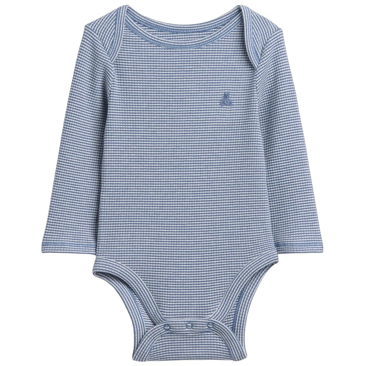 Детский комбинезон-боди с принтом полоска Blue Stripes GAP, Blue Stripes
