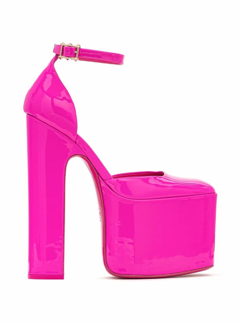 

Лакированные туфли на платформе Valentino
