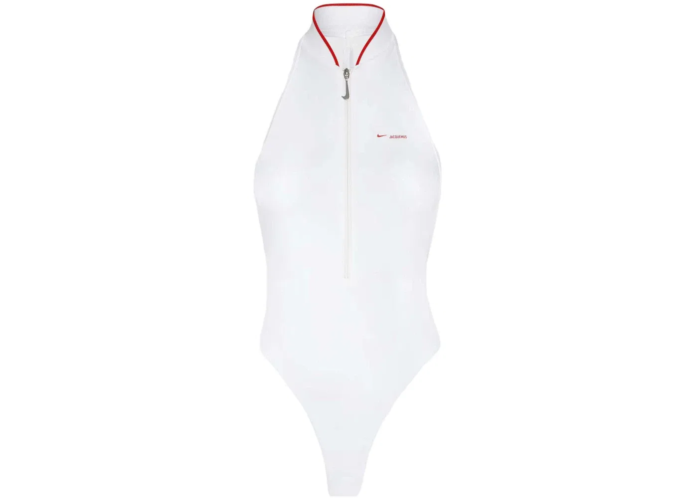 Женский цельнокроеный купальник Jacquemus x Nike Swimsuit, White