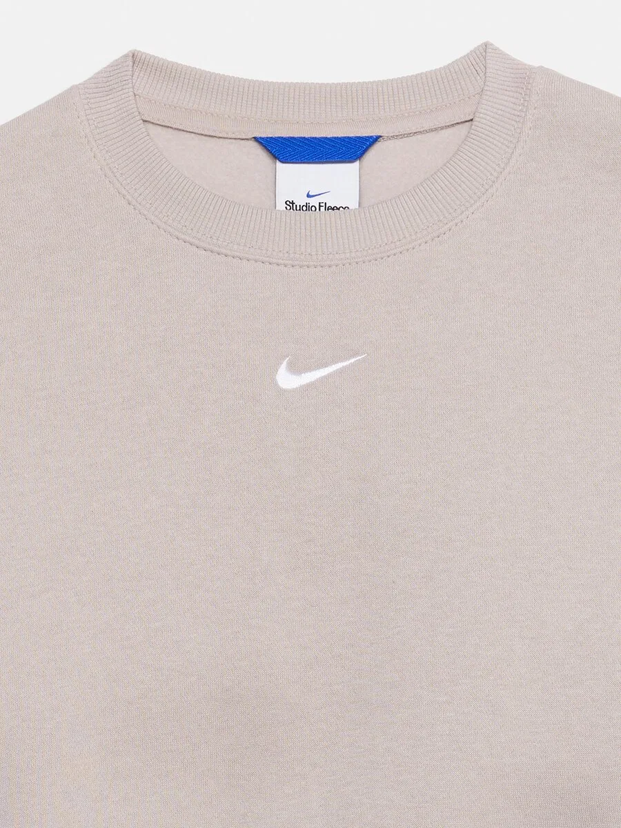 Спортивная толстовка NIKE 'Studio', серо-коричневый — фото 3