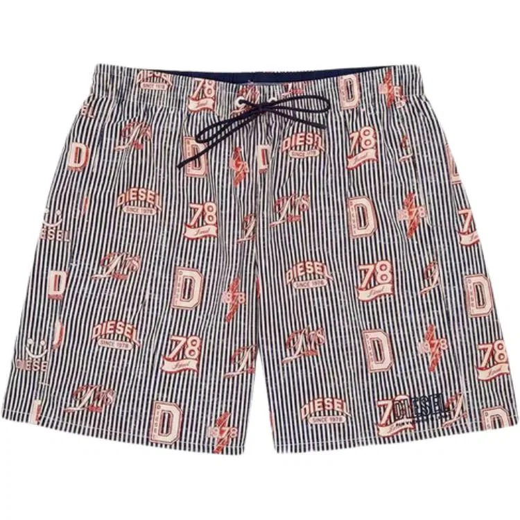 Мужские плавки с принтом DIESEL, Multicolor