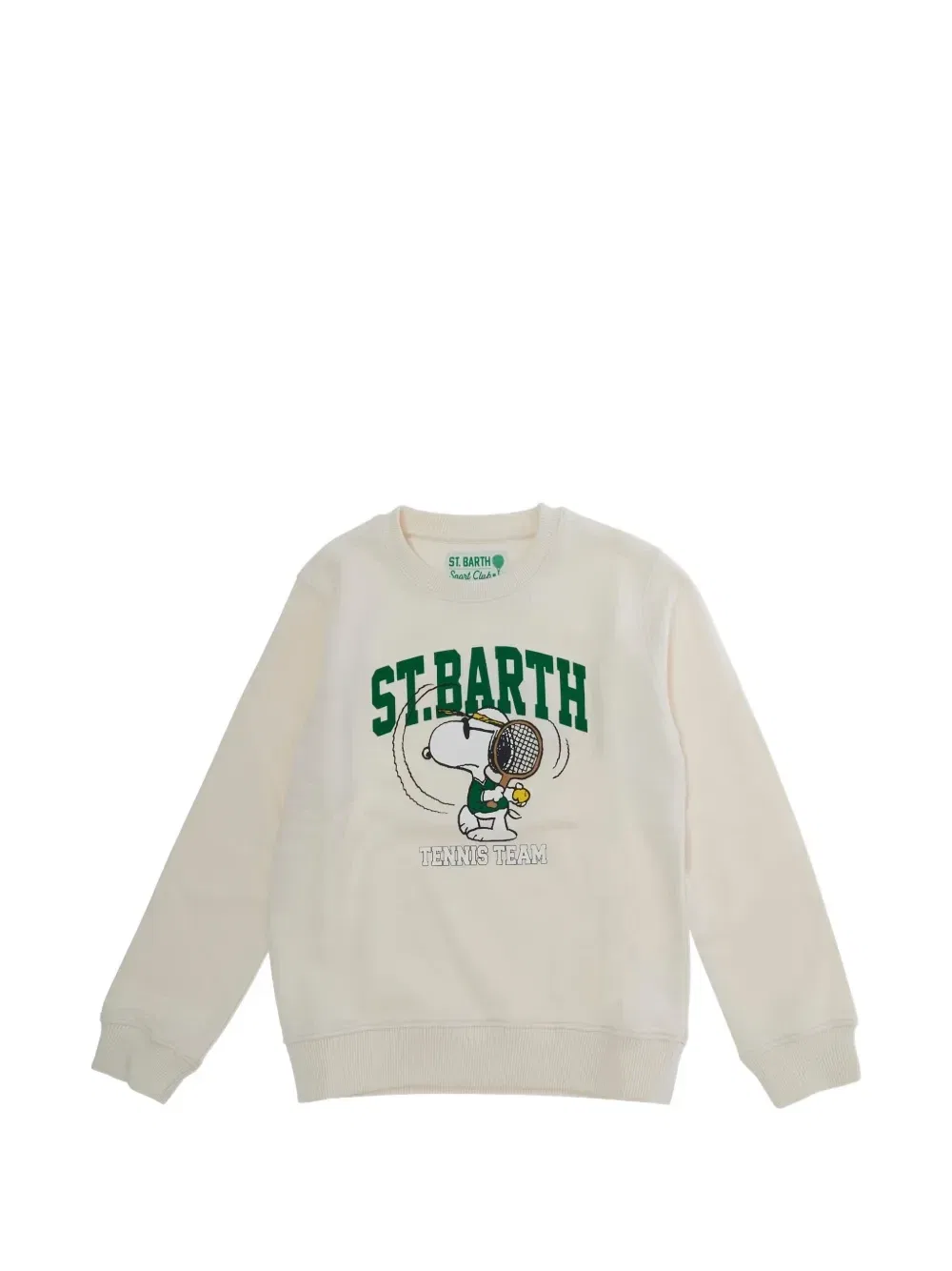 Свитшот с принтом Снупи x Peanuts MC2 Saint Barth Kids, белый