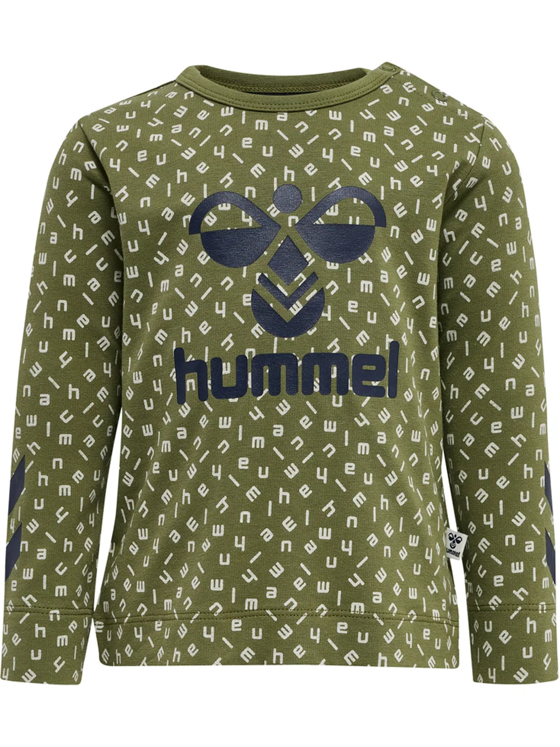 Детская футболка с длинным рукавом Hmlconnor Hummel, Grun Silbergrun