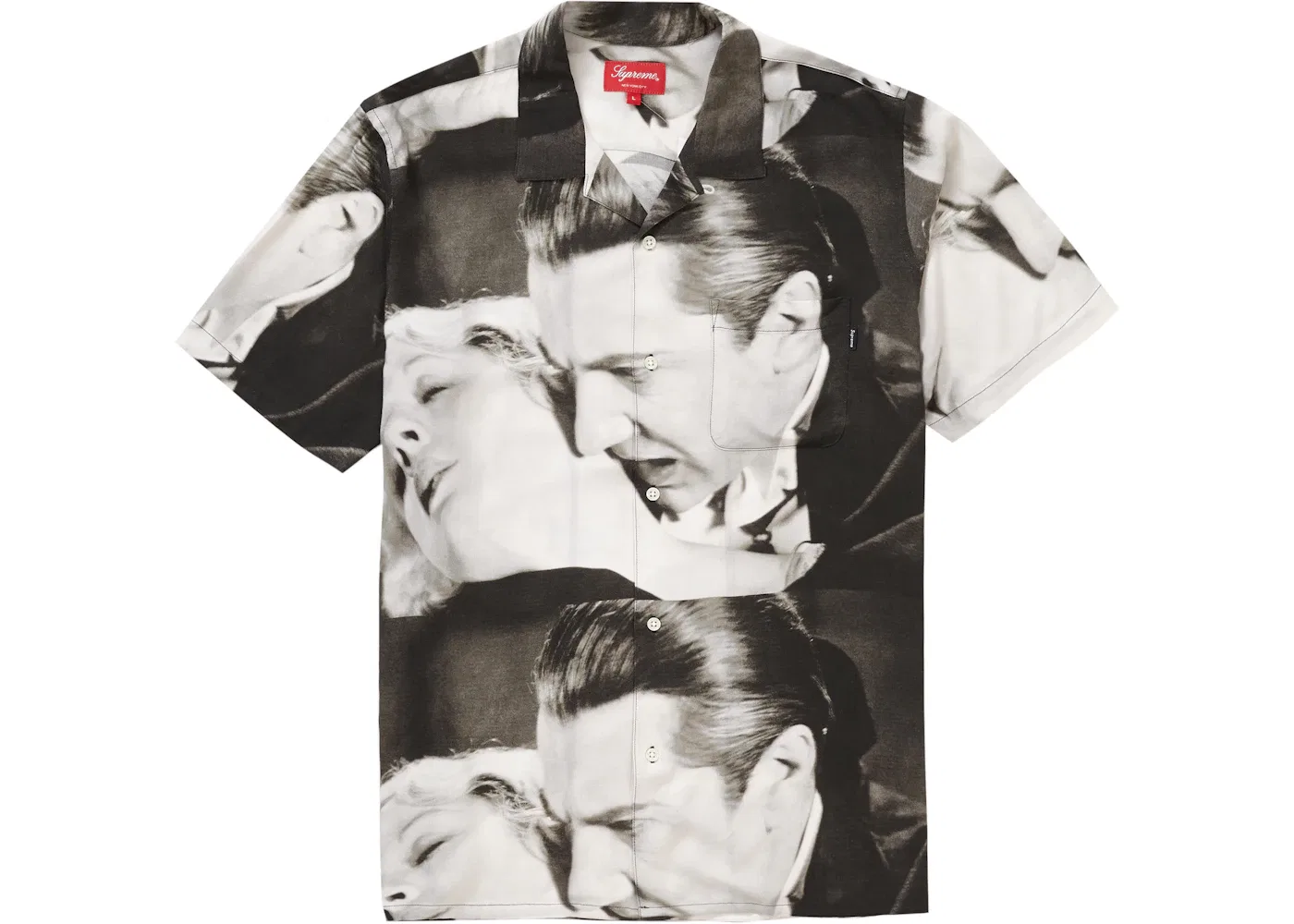 Мужская рубашка с коротким рукавом Shirt Supreme, White