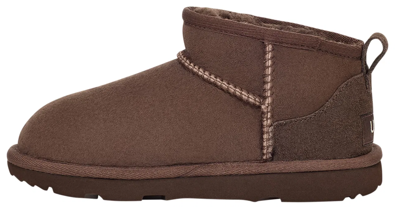Сапоги для девочек Classic Ultra Mini UGG, цвет Burnt Cedar/Brown — фото 2