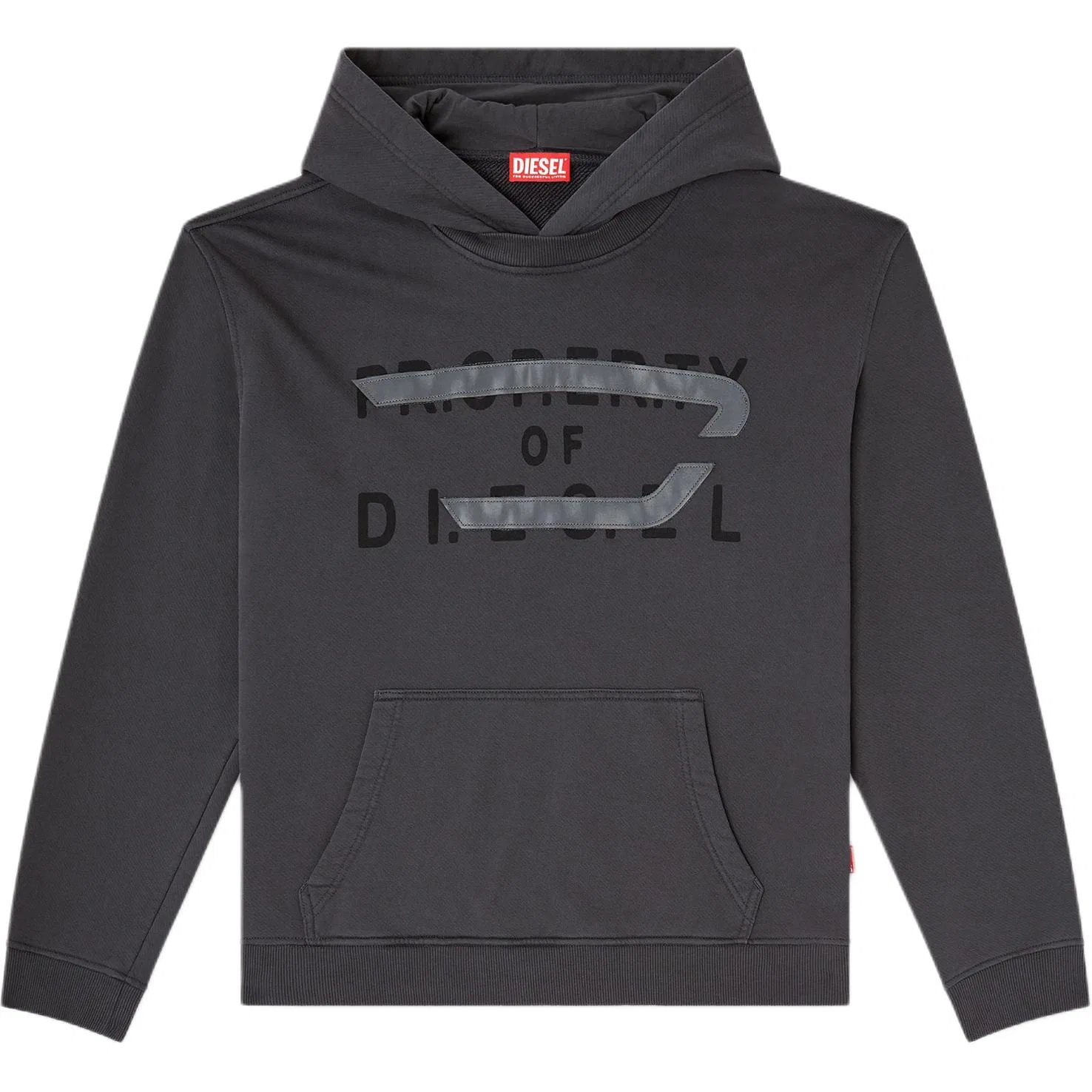 Мужской худи с капюшоном S-Norman DIESEL, Gray