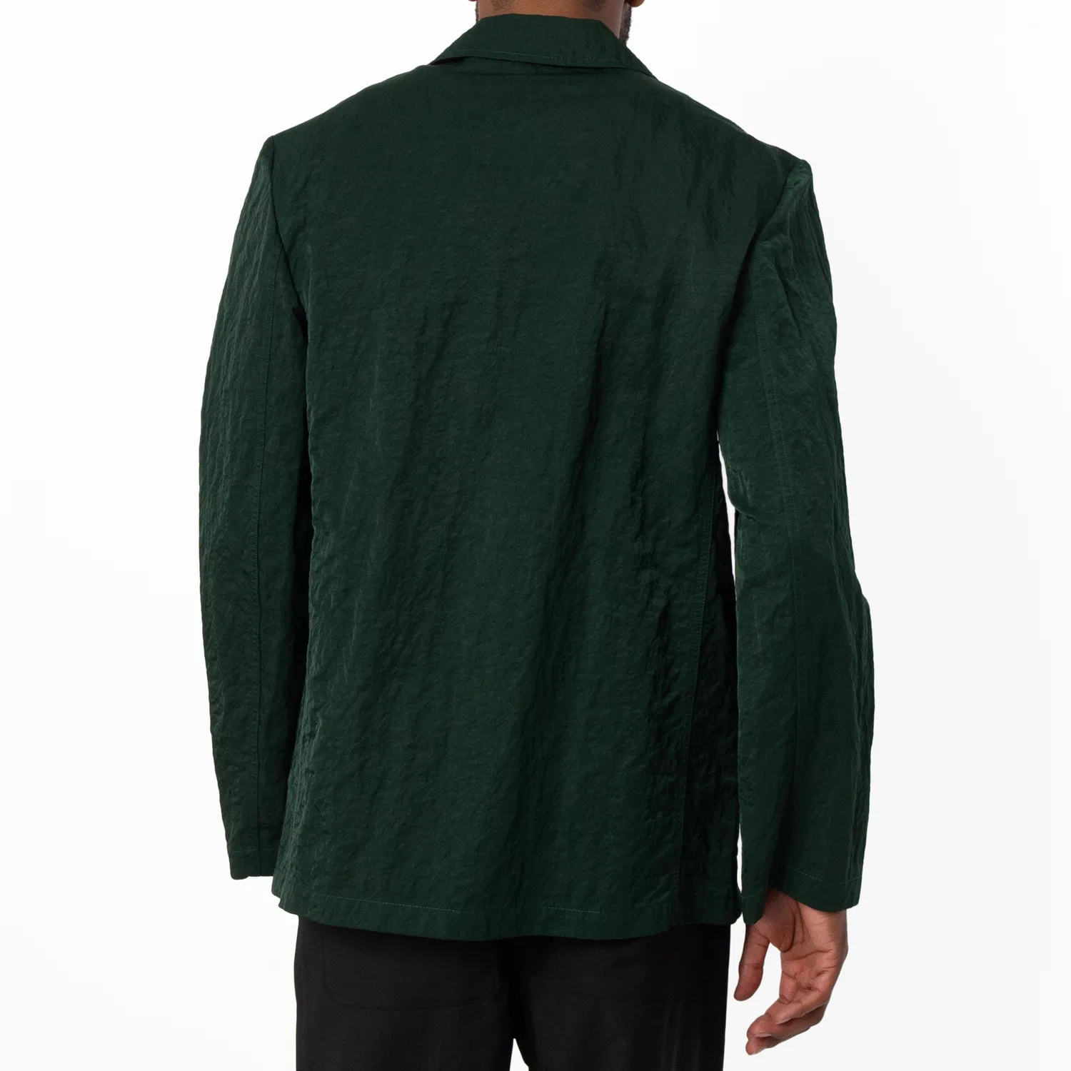 Пиджак из нейлона Nylon Tailored Blazer Jacket Burberry, Ivy — фото 2