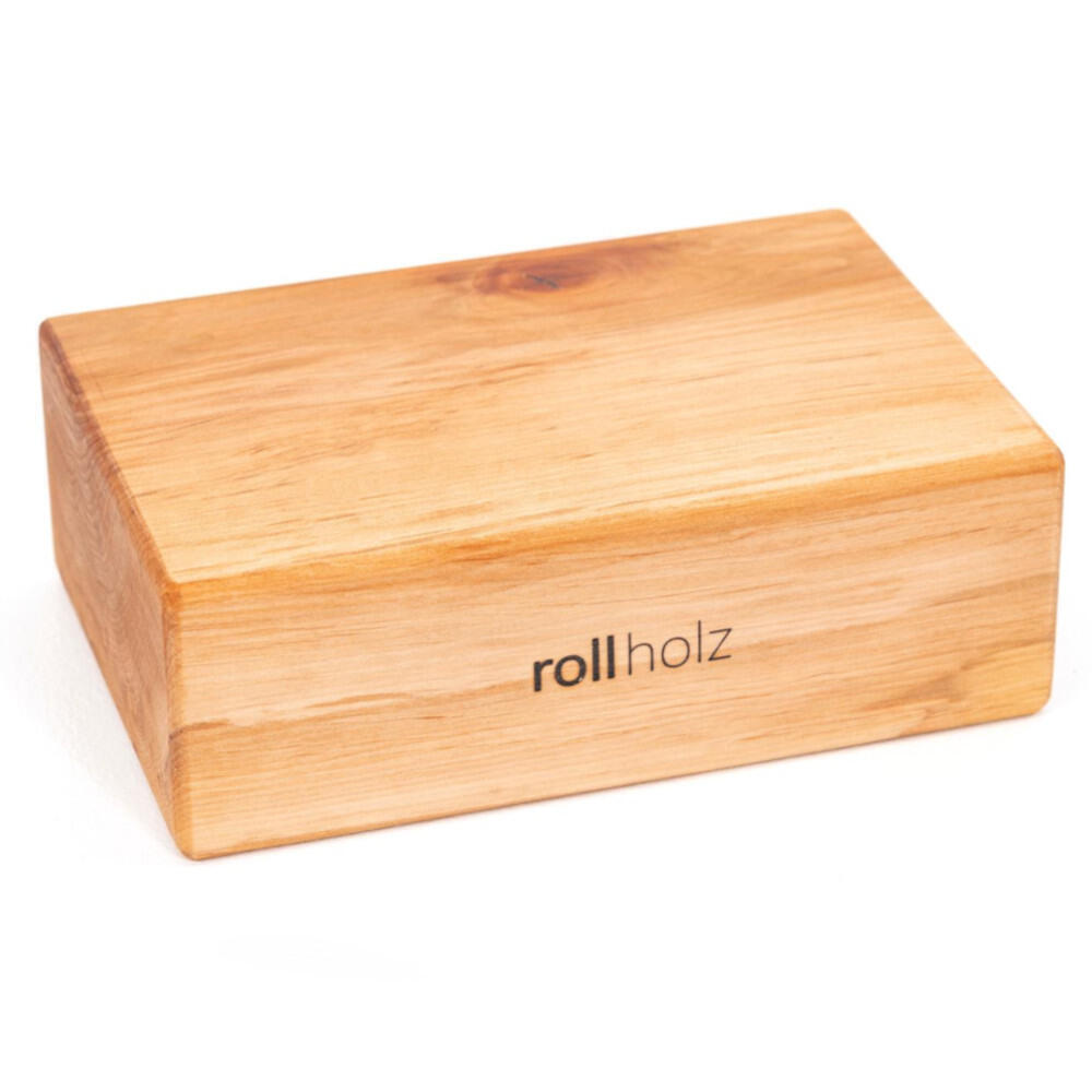

Блок для йоги из дерева Ольха Йога Сделано во Фрайбурге - ROLLHOLZ, коричневый