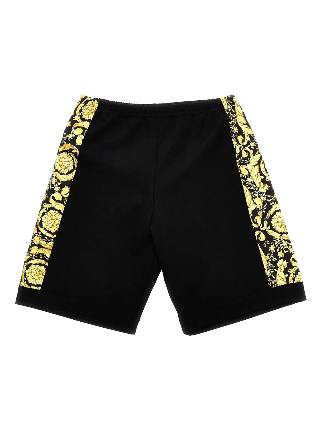 Versace Шорты для мальчиков черного цвета