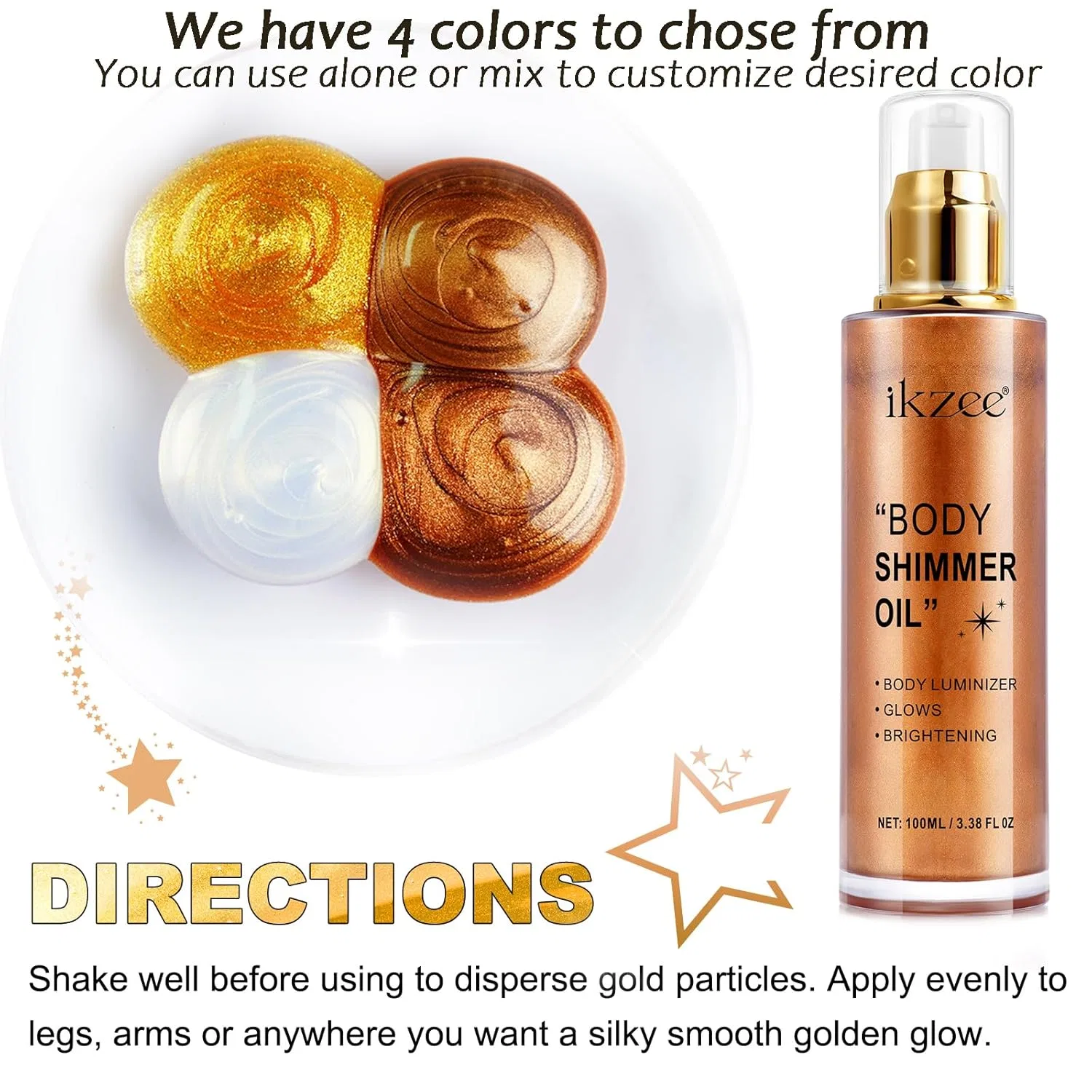 Масло для тела UCANBEMAKEUP Brightening Body Oil, 100 мл — фото 2