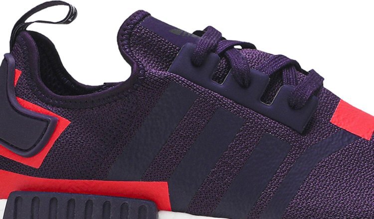 Кроссовки Adidas NMD_R1 'Colorblock - Purple Red', фиолетовый — фото 3
