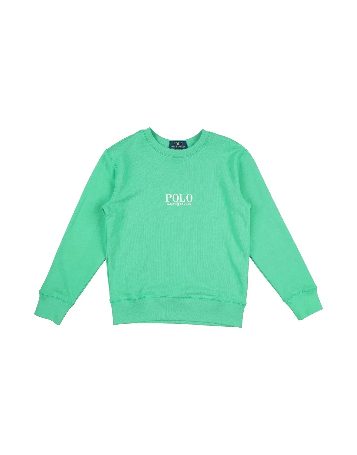 Детский свитшот для мальчиков с вышивкой Logo French Terry Sweatshirt Polo Ralph Lauren, зеленый