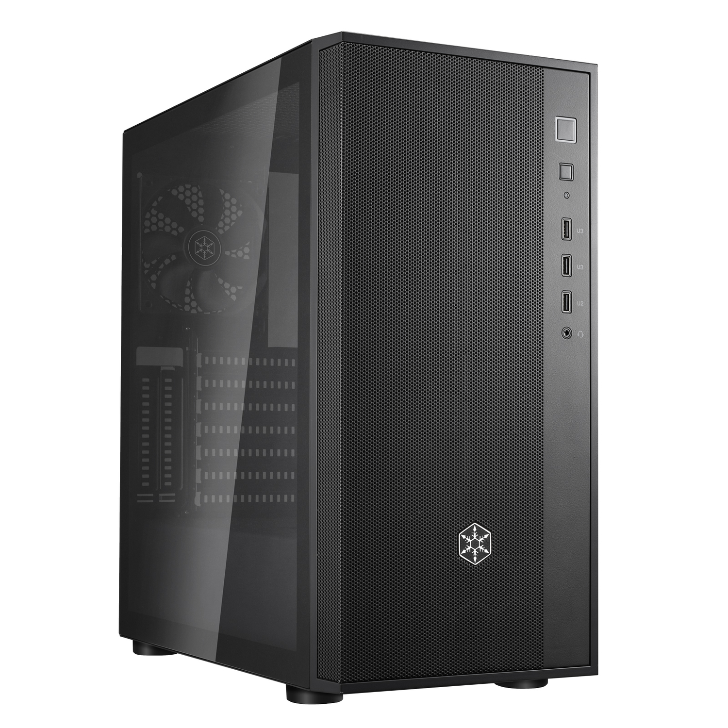 

Корпус Silverstone FARA R1 V2, Mid Tower, SST-FAR1B-G-V2, черный