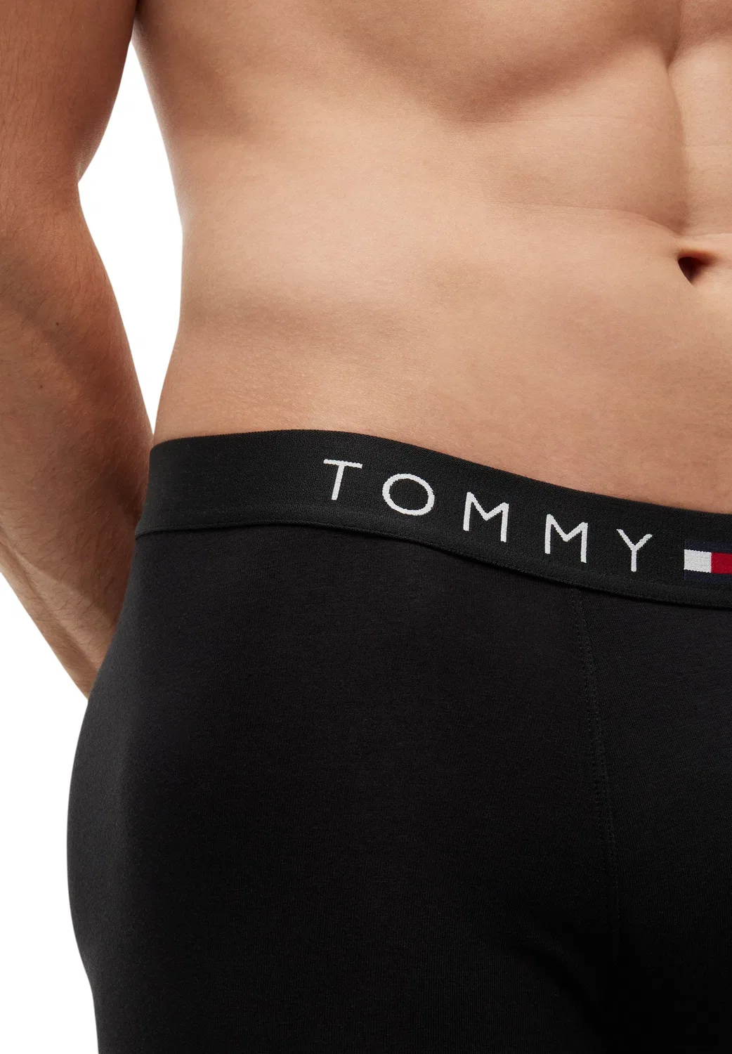 Мужские трусы-боксеры из органического хлопка, Black Tommy Hilfiger — фото 3