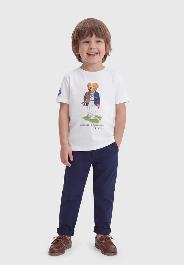 Футболка с принтом Print t-shirt Polo Ralph Lauren, белый
