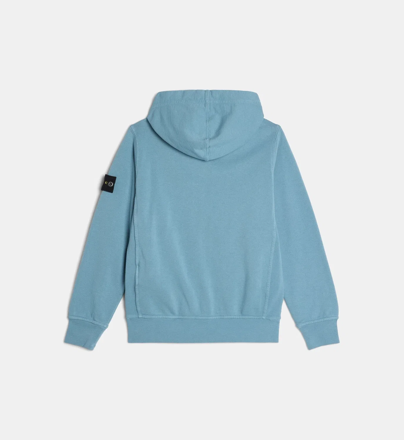 Фирменная толстовка на молнии из хлопка Stone Island, синий — фото 2
