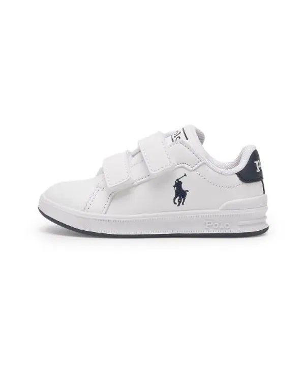 Кроссовки детские Heritage Court с кожаными вставками, Polo Ralph Lauren Children, мульти