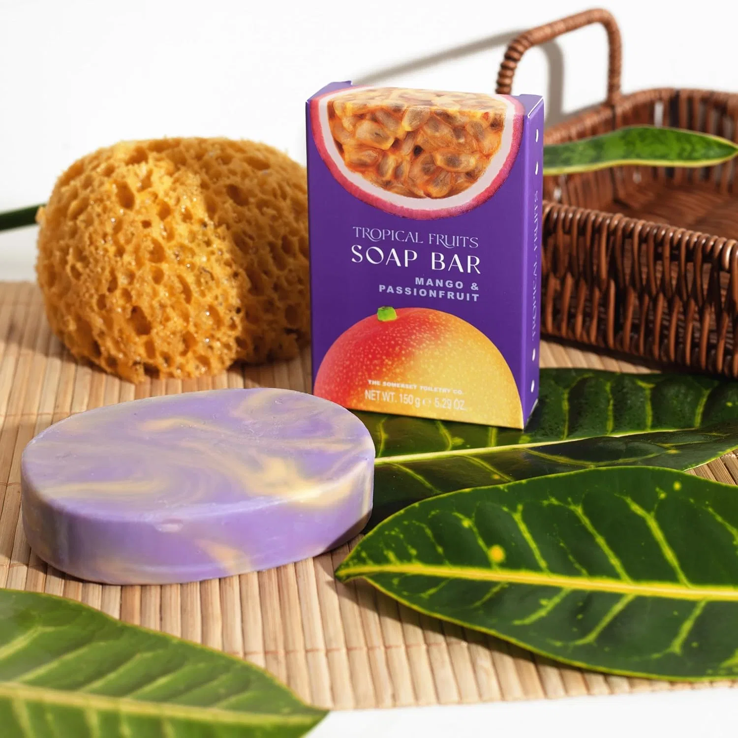 Мыло Tropical Fruits Mango and Passionfruit Glycerine Soap, 150 г The Somerset Toiletry Company Limited — фото 4