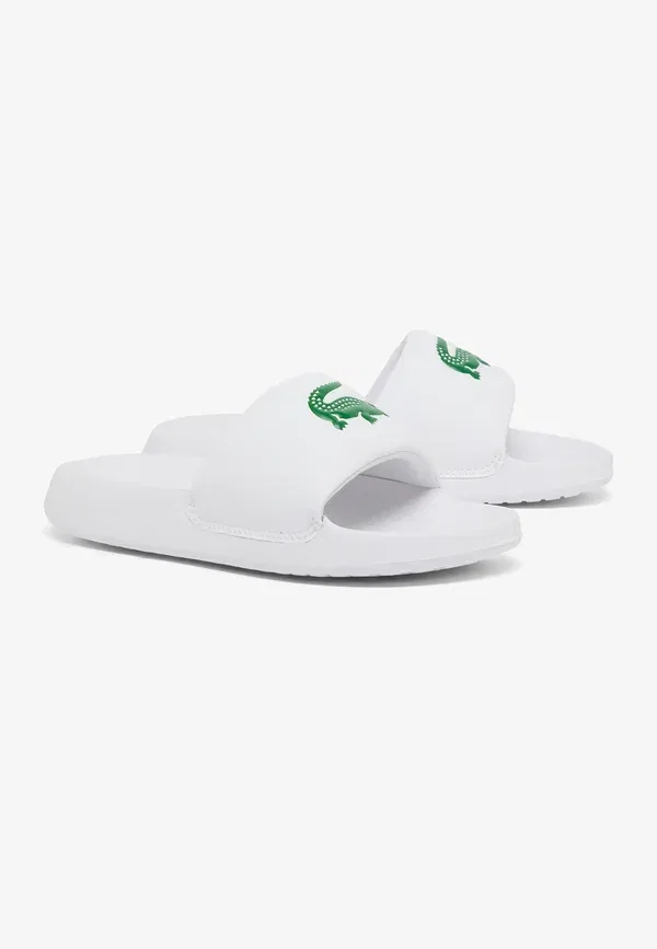 Шлепанцы Lacoste, белый/темно-зеленый — фото 2