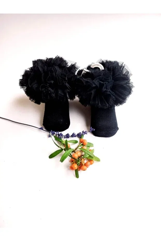Детские носки для девочек с принтом Babette Socks Babyland, Black