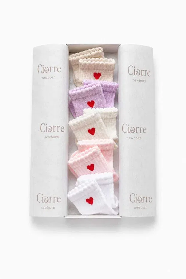 Детские носки для новорожденных хлопковые Ciorre, Multicolor
