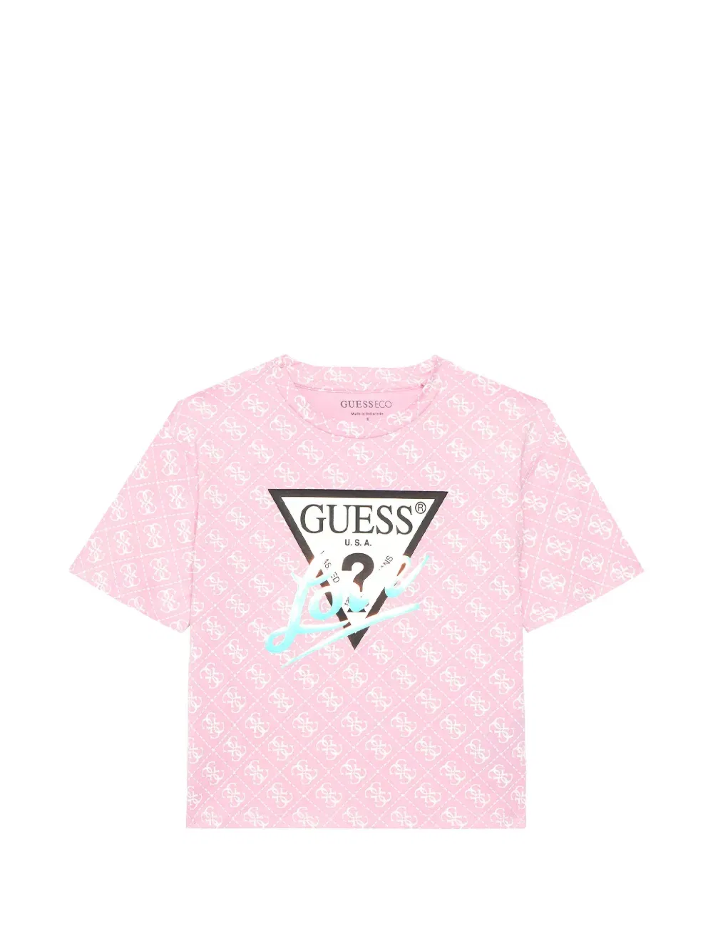 Футболка GUESS Kids, розовый