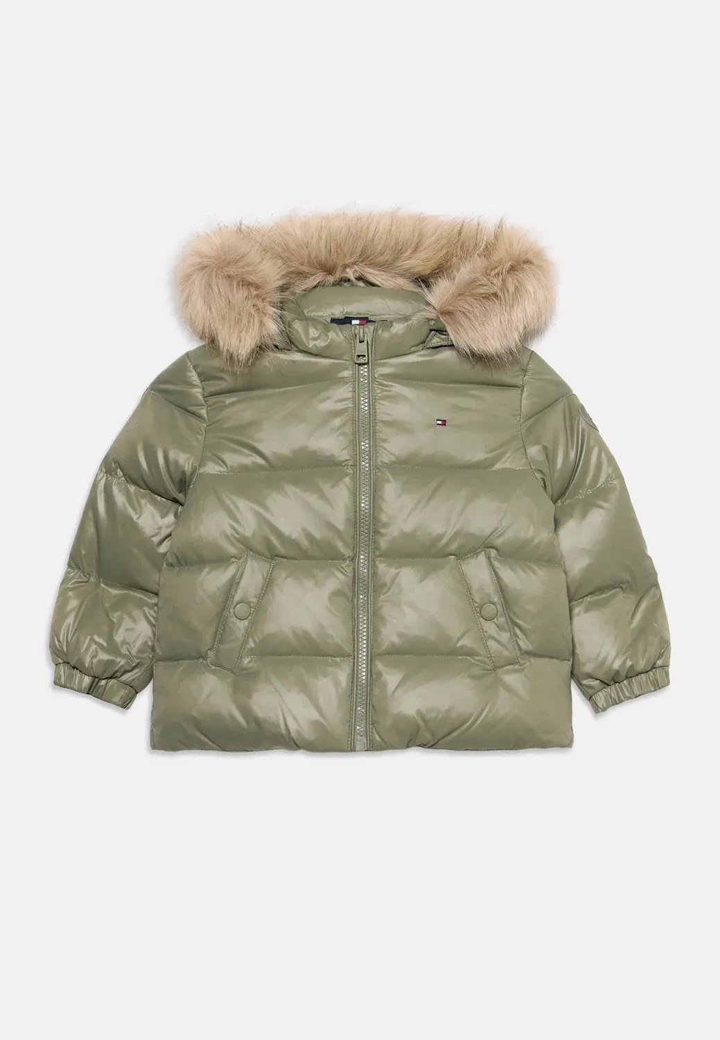 Незаменимая пуховая куртка унисекс Tommy Hilfiger, Utility Sage