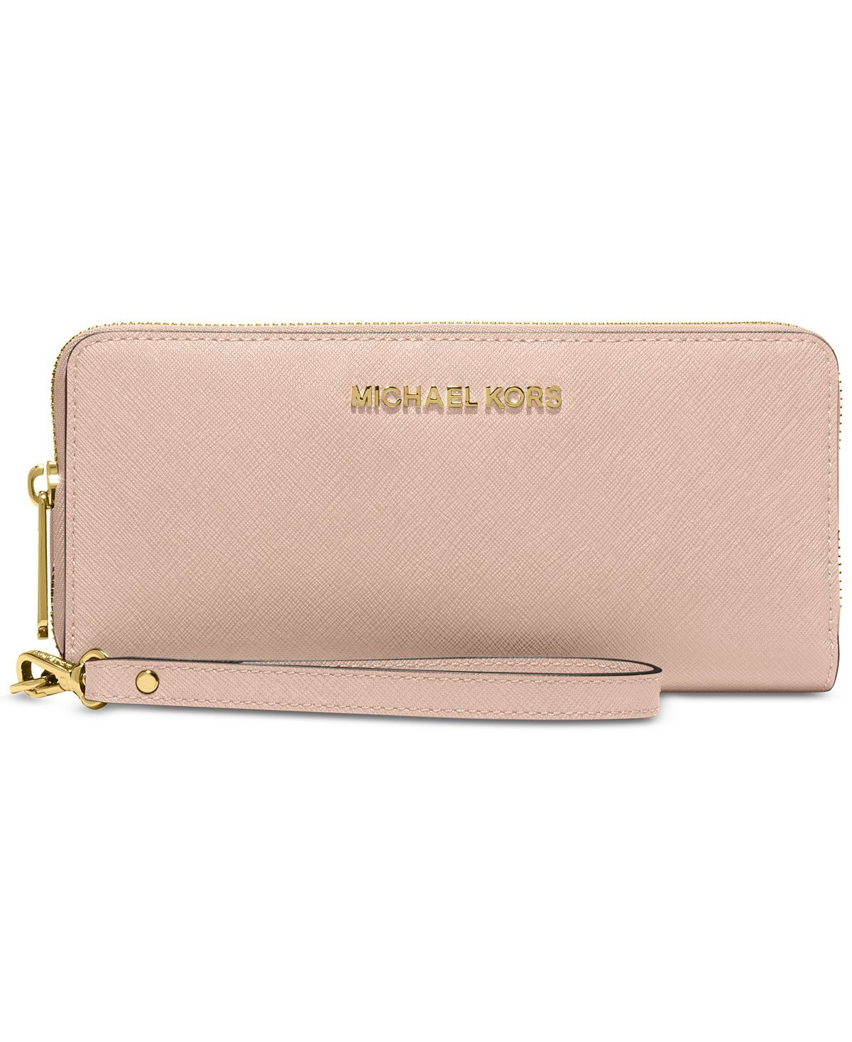 

Кошелек на молнии Michael Kors, пудровый