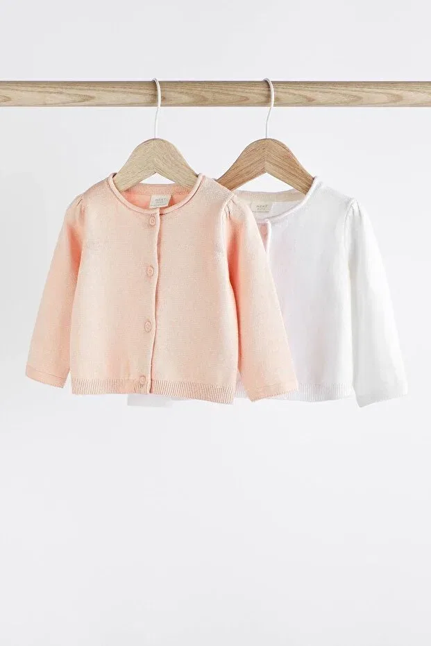 Детский комплект кардиганов из хлопка Next Baby, Pink