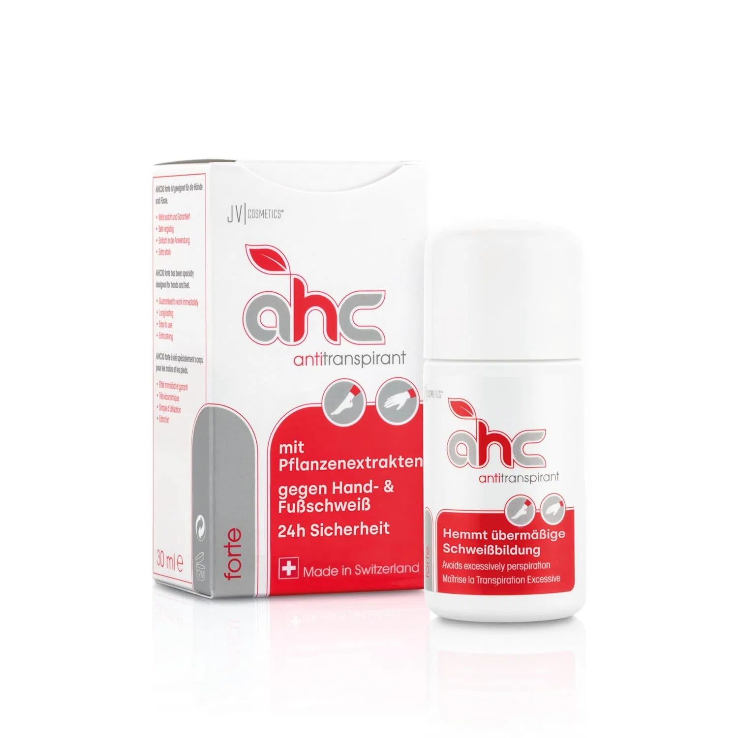Антиперспирант AHC forte с экстрактами растений, 30 мл, Капельница Jv Cosmetics