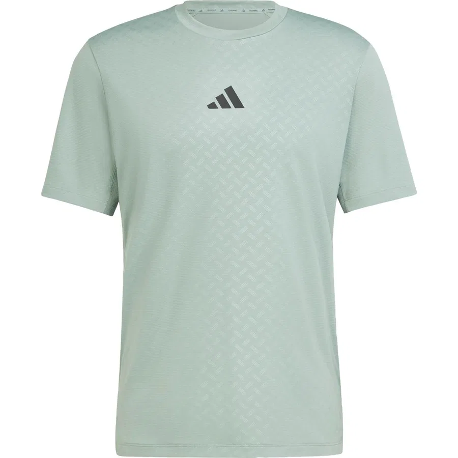 Футболка с длинным рукавом Performance PrimeLift 3-Stripes Tee adidas, Черный — фото 3
