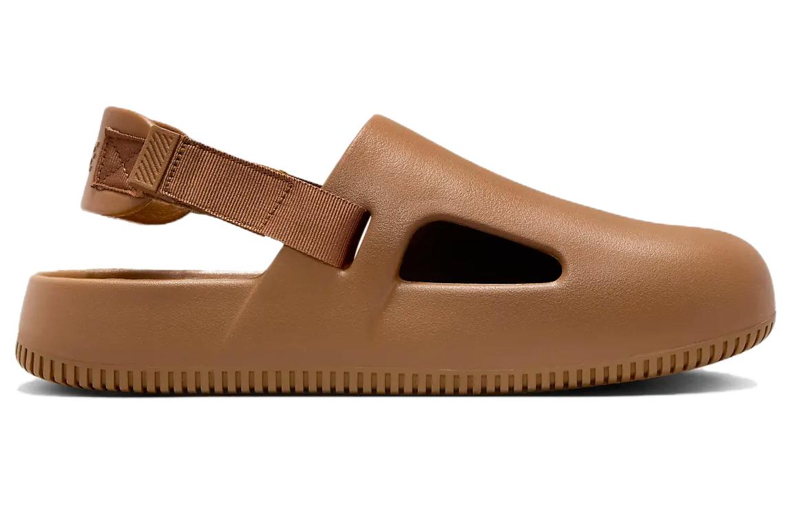 Nike Кроссовки Calm Mule 'Light British Tan' в светло-британском умбре, цвет Light British Umber — фото 2