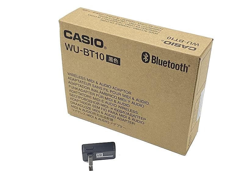 

Беспроводной Bluetooth-MIDI/аудио адаптер Casio (WU-BT10) Casio Wireless Bluetooth MIDI/Audio Adapter (WU-BT10)