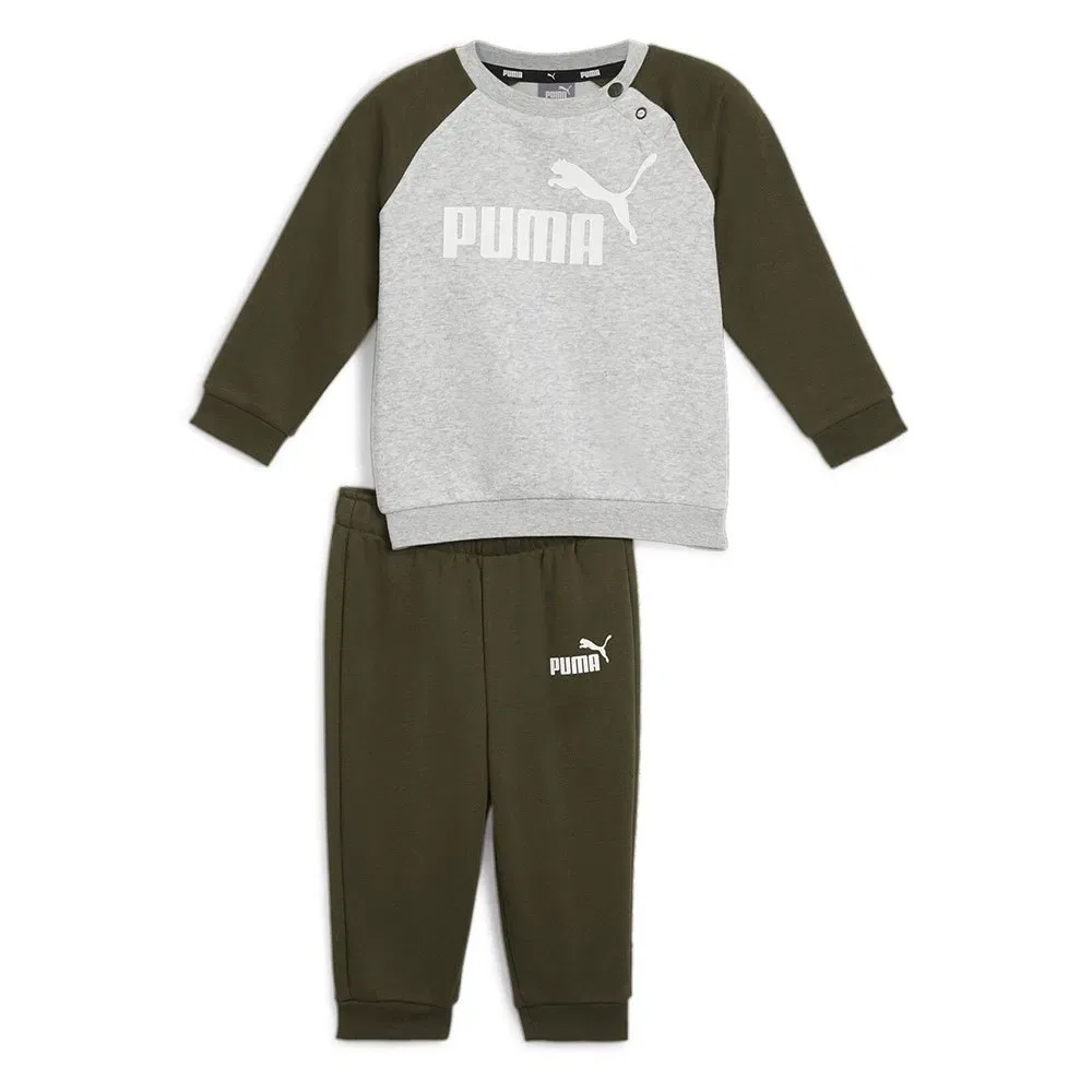 Комплект Minicats Ess Raglan Puma, зеленый