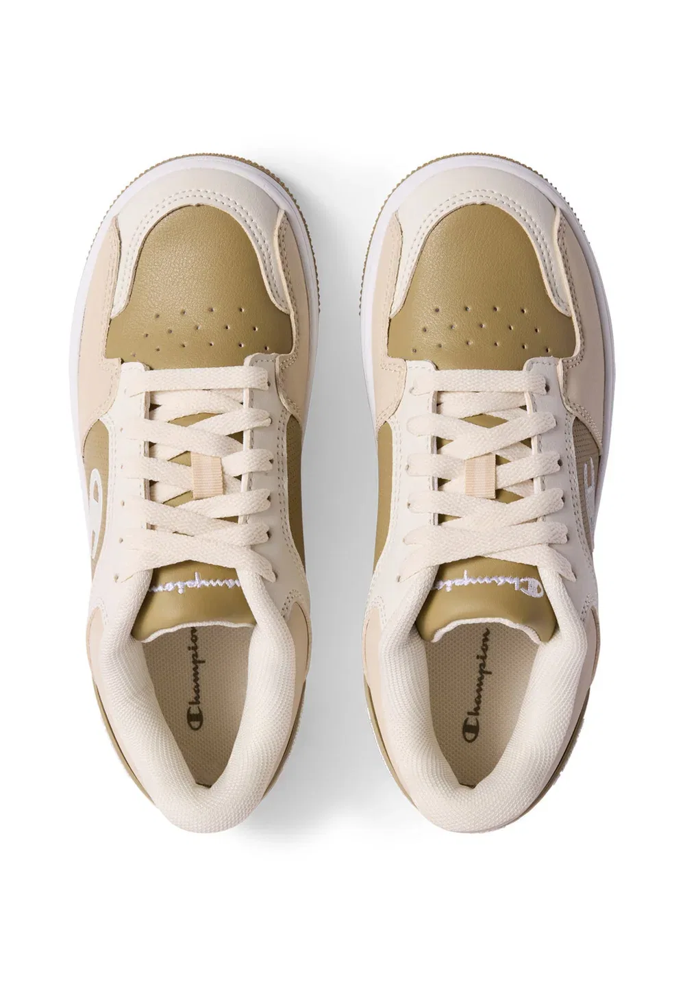 Rd18 2.0 низкие кроссовки g gs для баскетбола Champion, Beige And Light Brown — фото 3