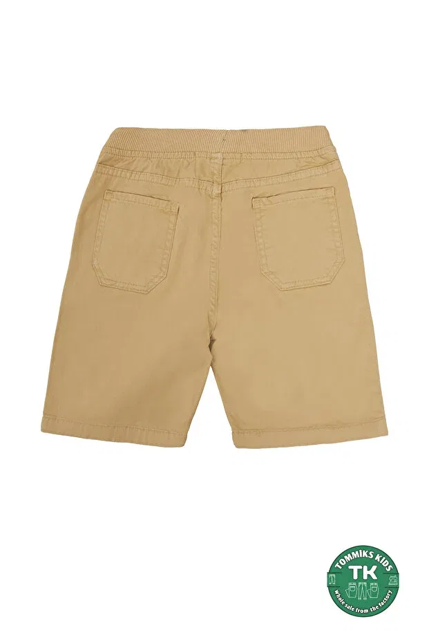 Детские шорты для мальчиков широкие Бельт Tommiks Kids, Beige — фото 2