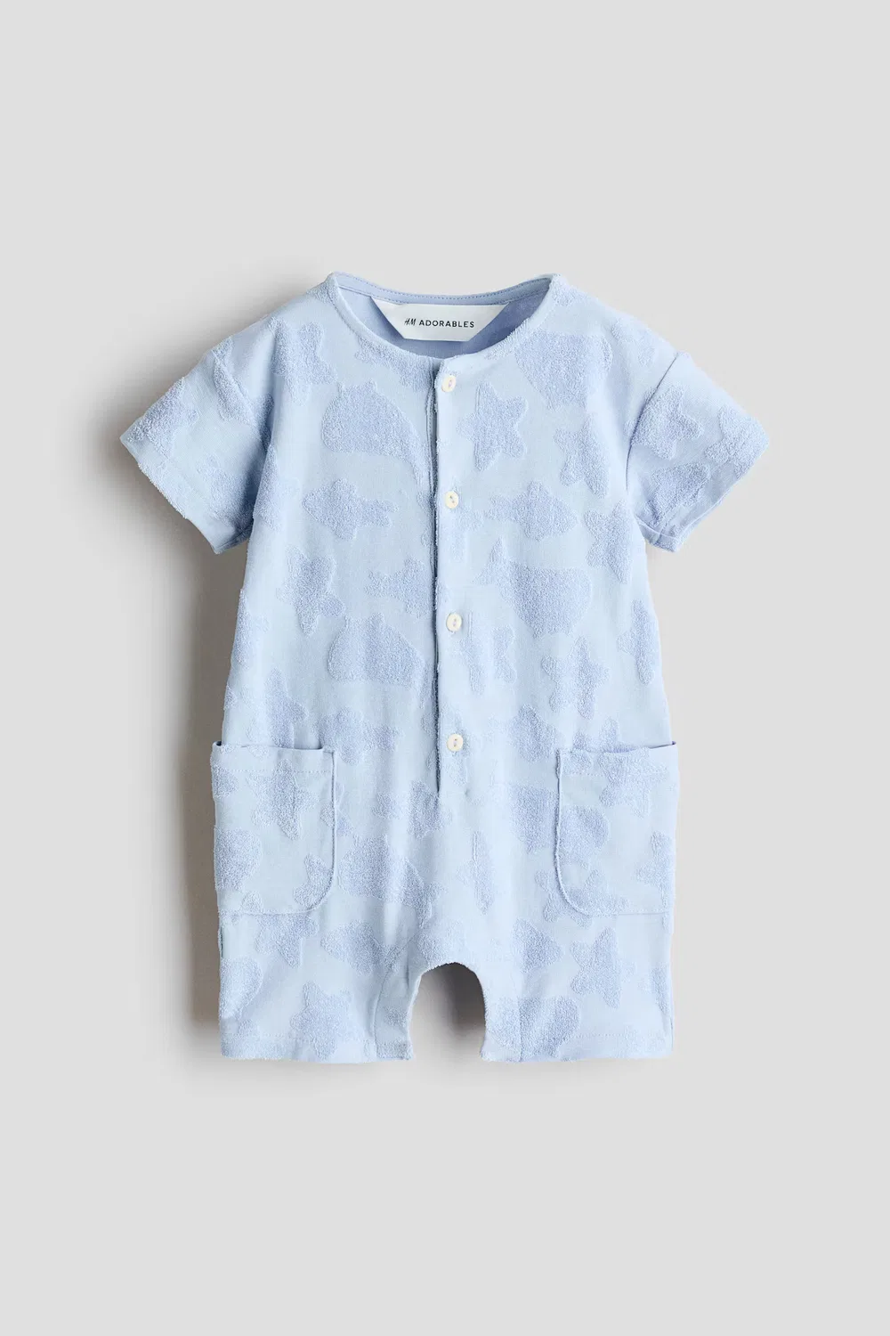Хлопковый комбинезон H&M, Hellblau