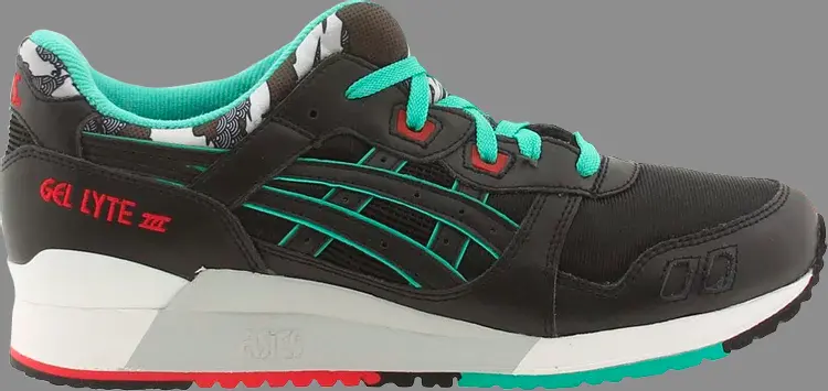 

Кроссовки gel lyte 3 'future camo' Asics, черный