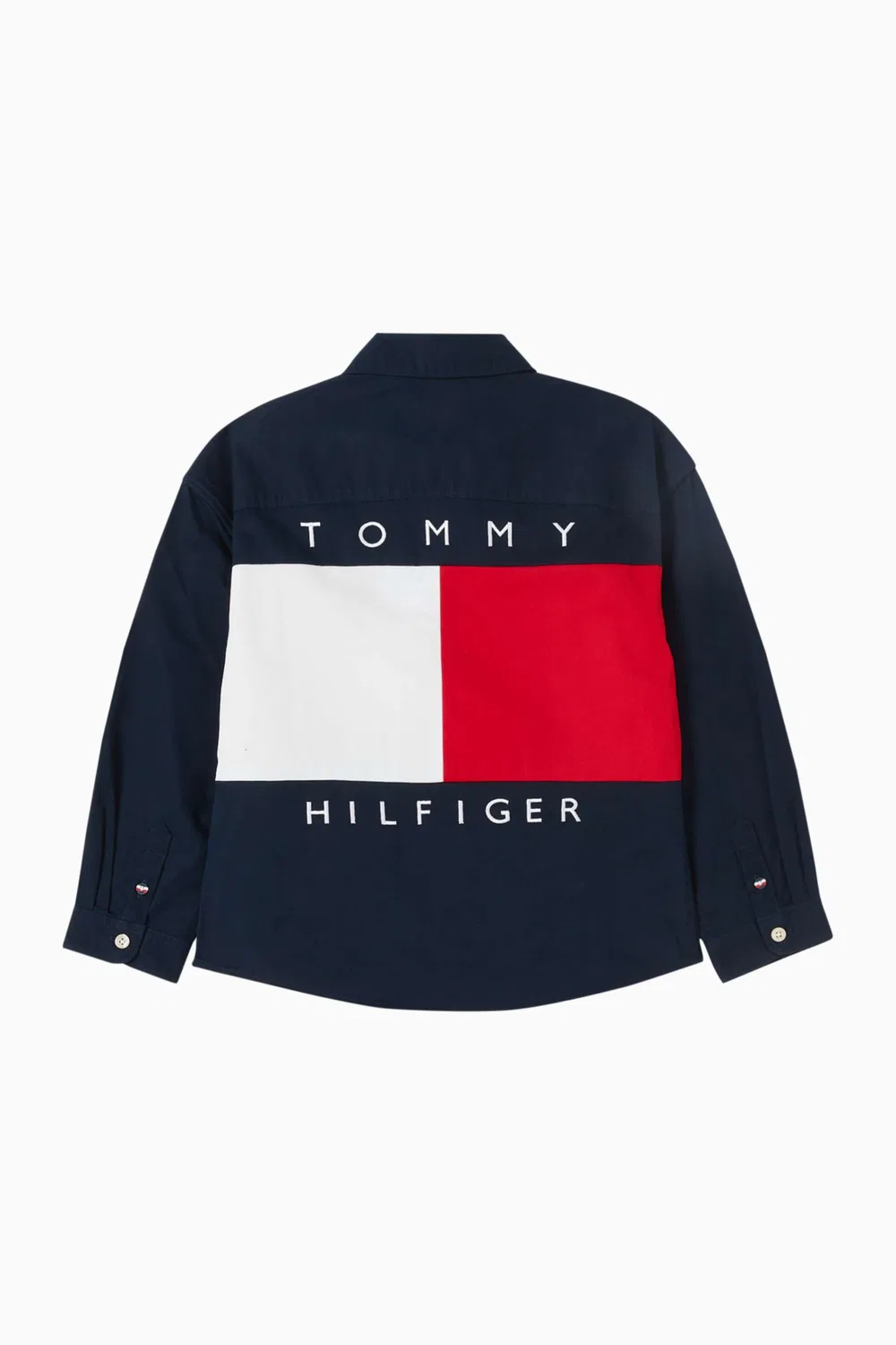 Рубашка с цветочным принтом Heritage Flag Colour-block Tommy Hilfiger — фото 2