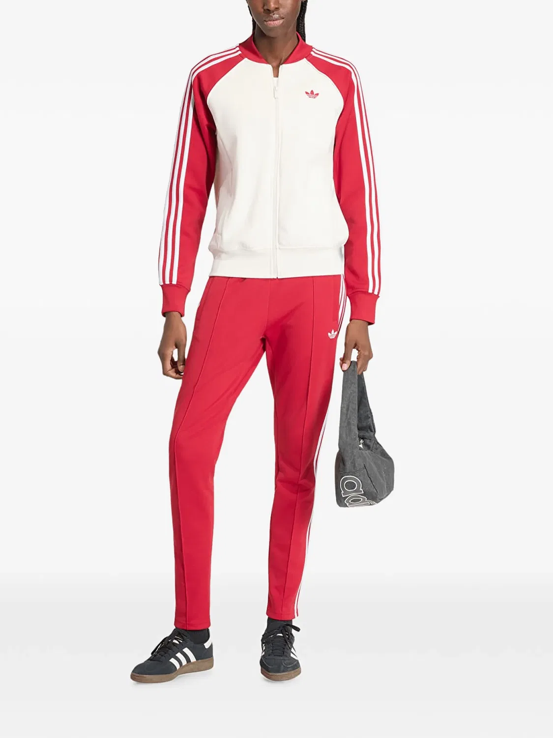 Спортивная куртка SST TT Adidas, красный — фото 2
