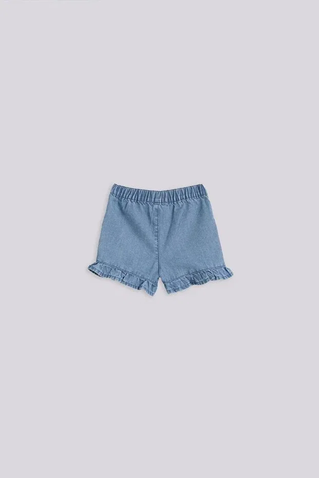 Детские джинсовые шорты для девочек Gb Baby Basic, Denim — фото 2