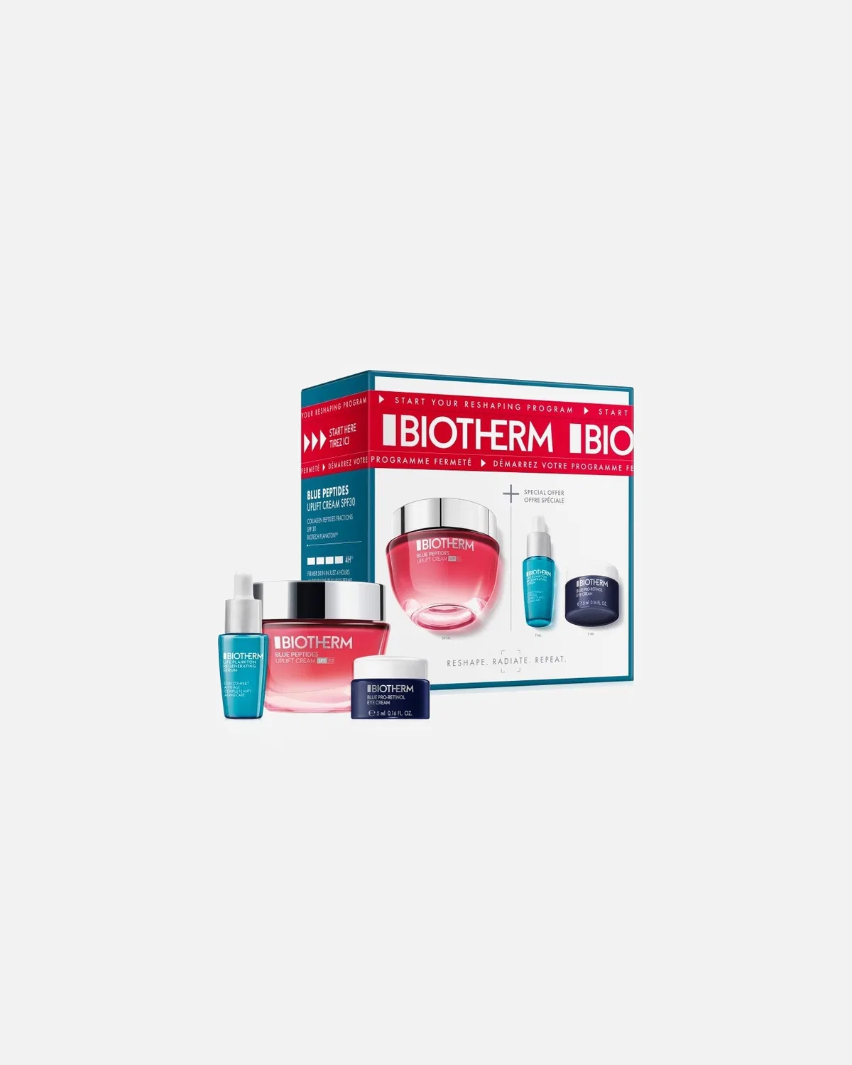 Набор для ухода за лицом Blue Peptides SPF30 Biotherm, 1 Stück