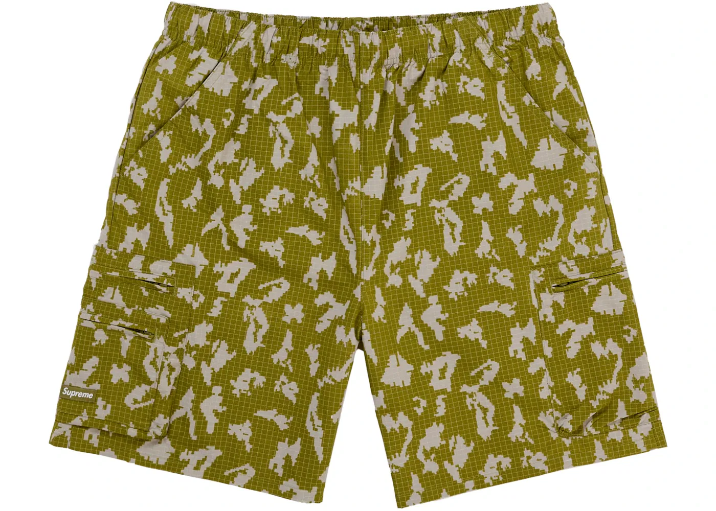 Мужские шорты карго с принтом Supreme Ripstop Cargo Water Short, Multicolor
