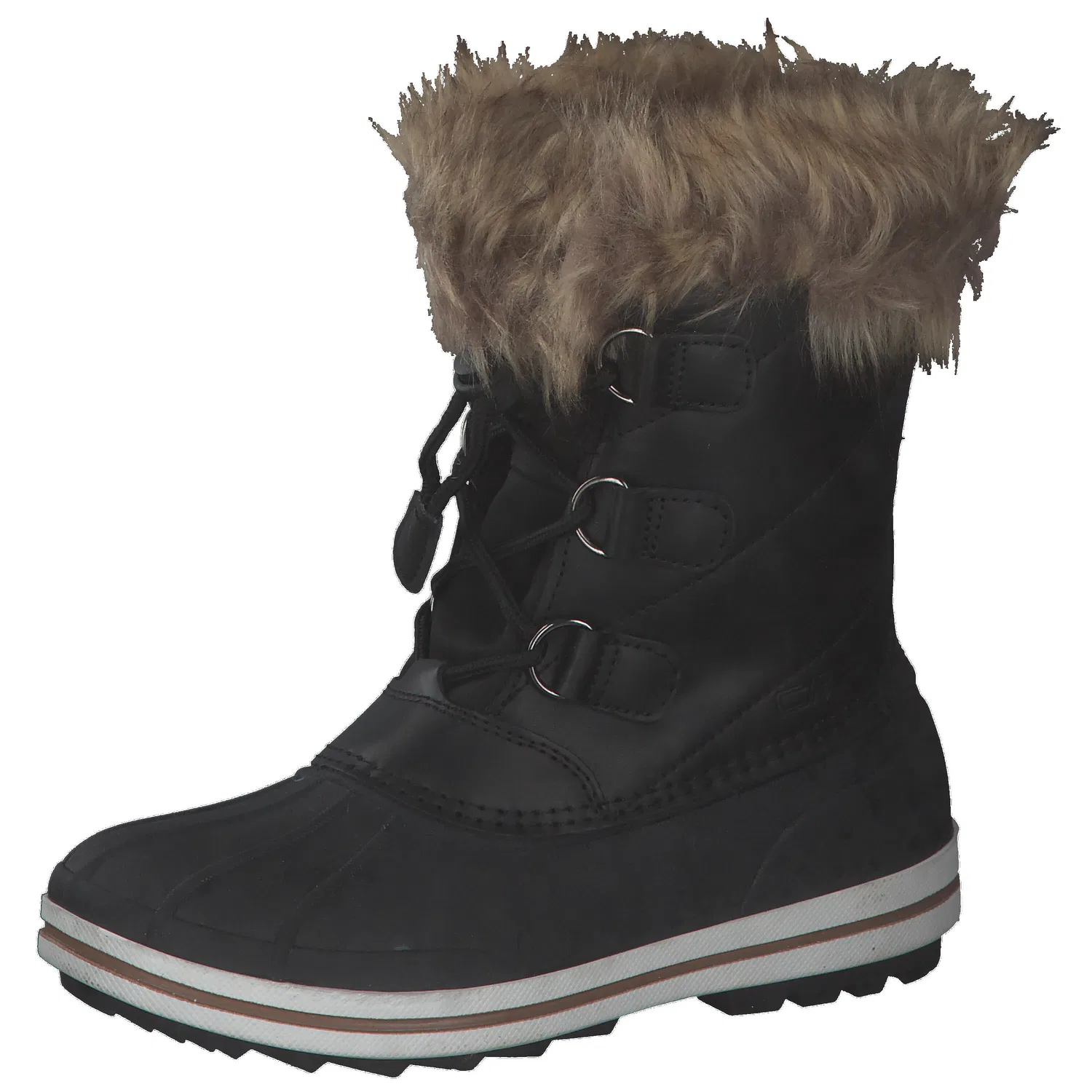 Детские зимние ботинки с мембраной Anthilian Snow Boot Waterproof Cmp, Schwarz